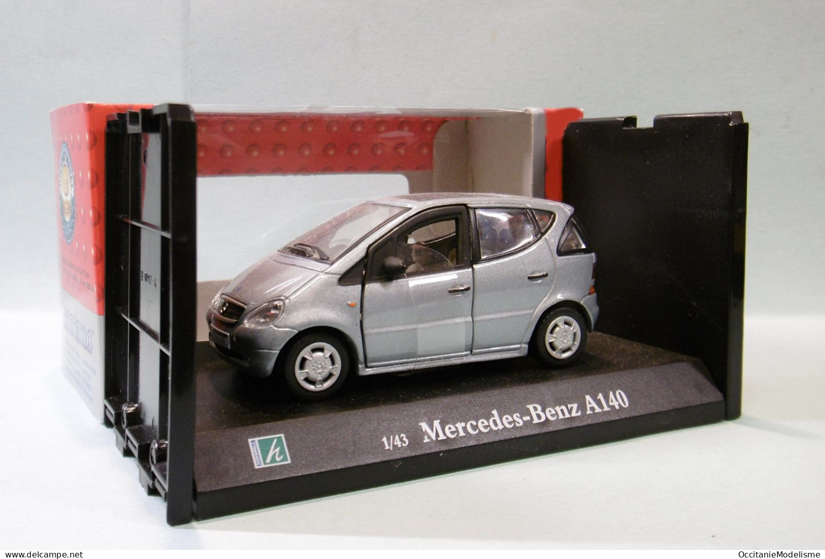 Cararama / Hongwell - MERCEDES-BENZ A140 Gris Métallisé BO 1/43 - Cararama (Oliex)