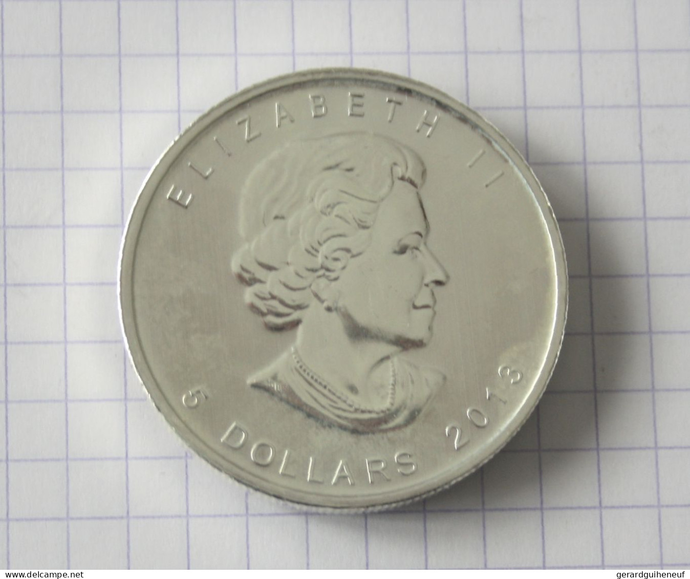 ARGENT : Canada 5 Dollars 2013 - Kiloware - Münzen