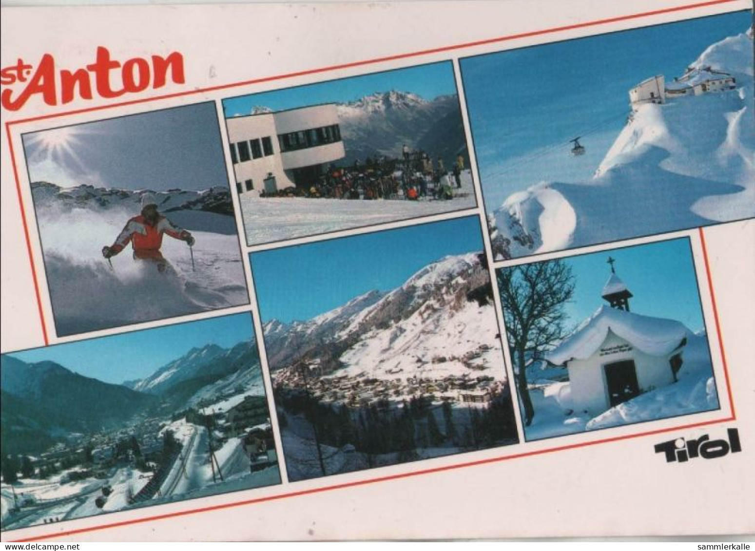74807 - Österreich - St. Anton - Mit 5 Bildern - Ca. 1985 - St. Anton Am Arlberg