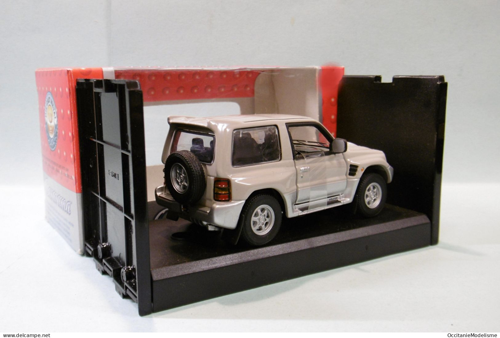 Cararama / Hongwell - MITSUBISHI PAJERO EVOLUTION Gris BO 1/43 - Cararama (Oliex)