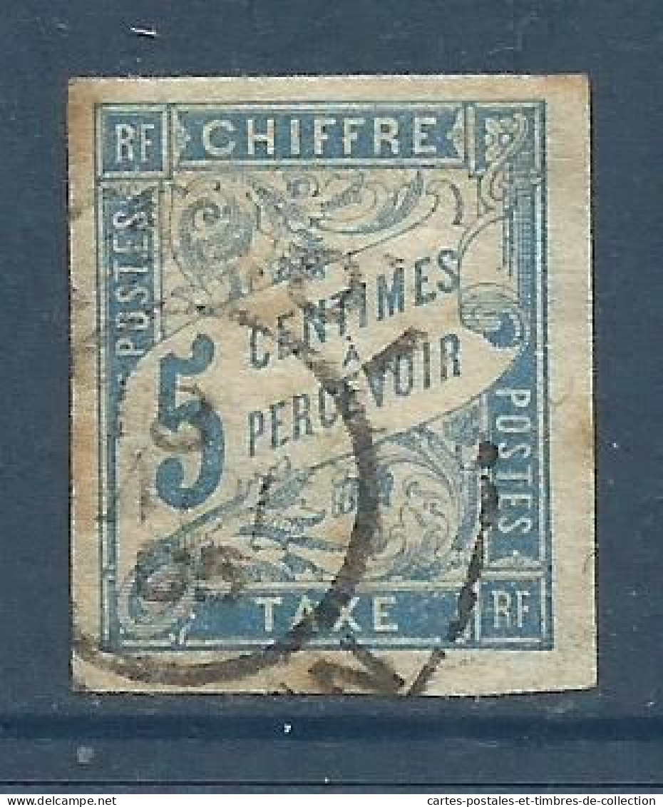 Emissions Générales Des Colonies Françaises , 5 Centimes , 1884 , N° YT 18 , ( O ) , µ - Taxe