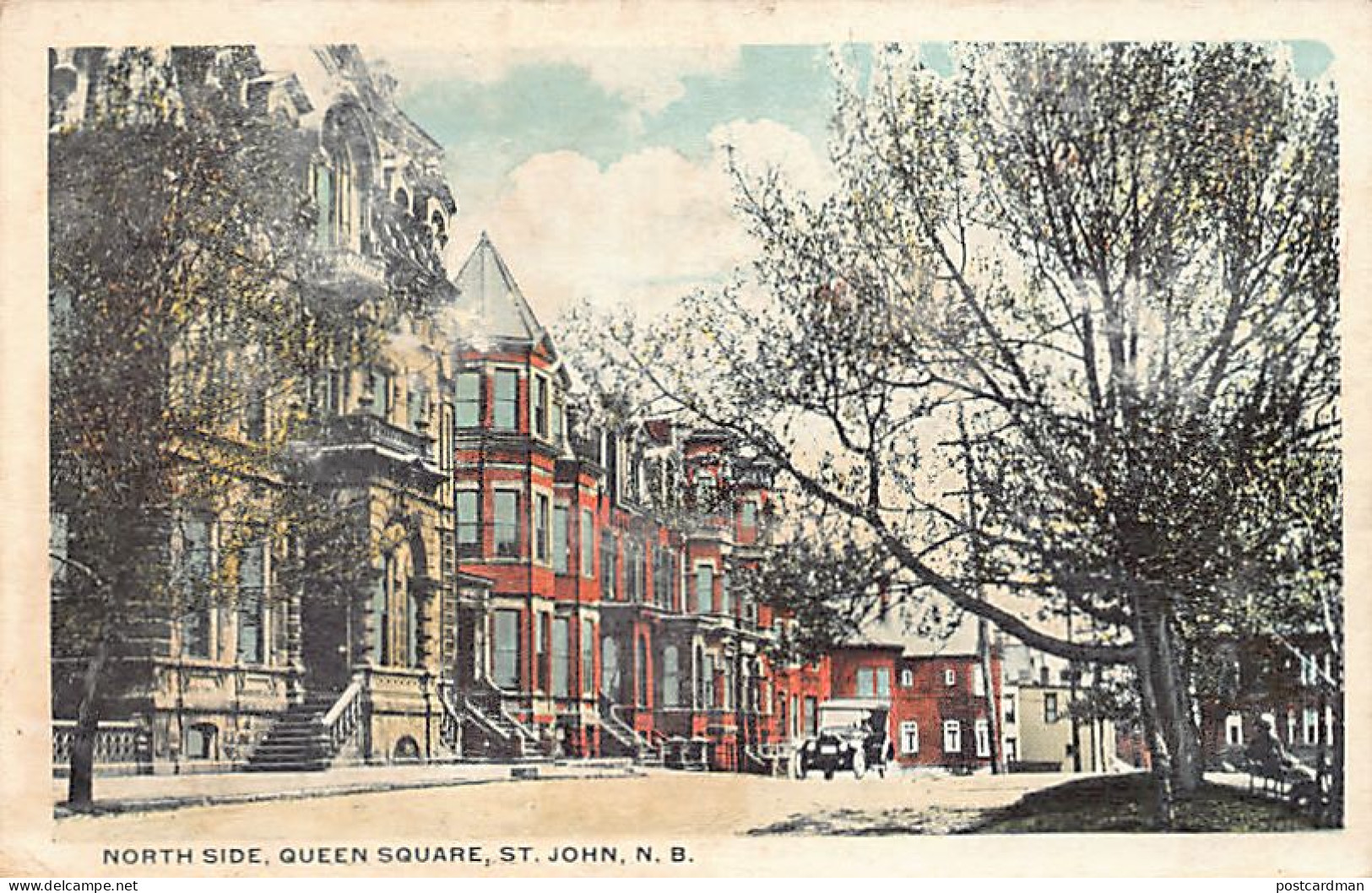 ST. JOHN (N.B.) North Side, Queen Square - Publ. Unknown  - St. John