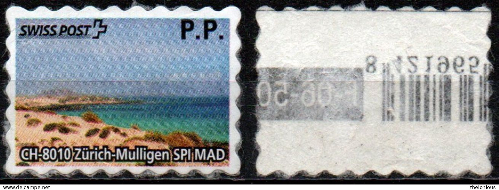 # Svizzera - SWISS POST - P.P. - CH-8010 ZURICH-MULLIGEN SPI MAD - Usati