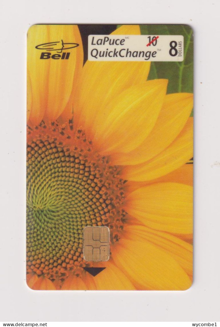 CANADA -  Sunflower Chip Phonecard - Canada