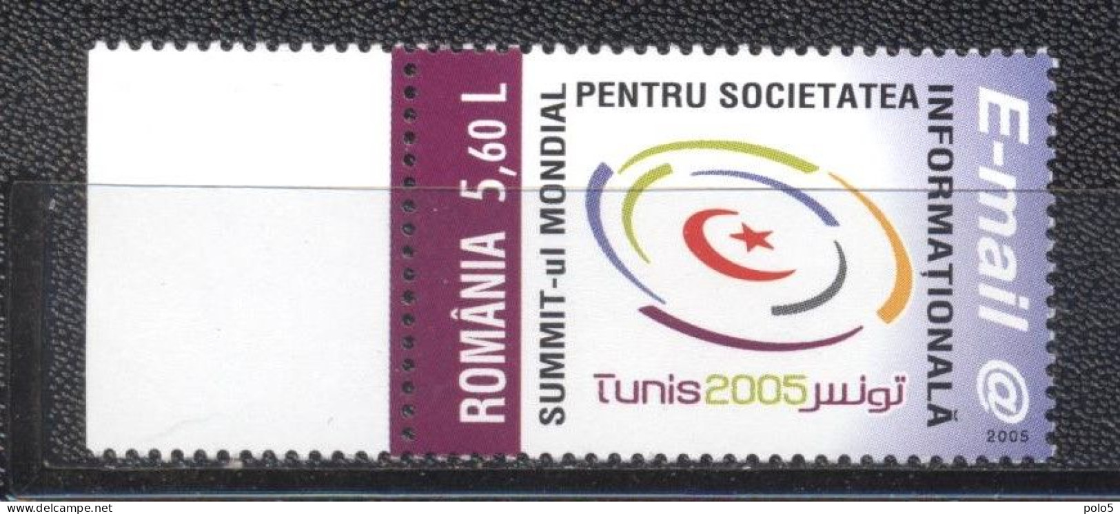 Romania 2005-World Summit On The Information Society Set (1v) - Unused Stamps