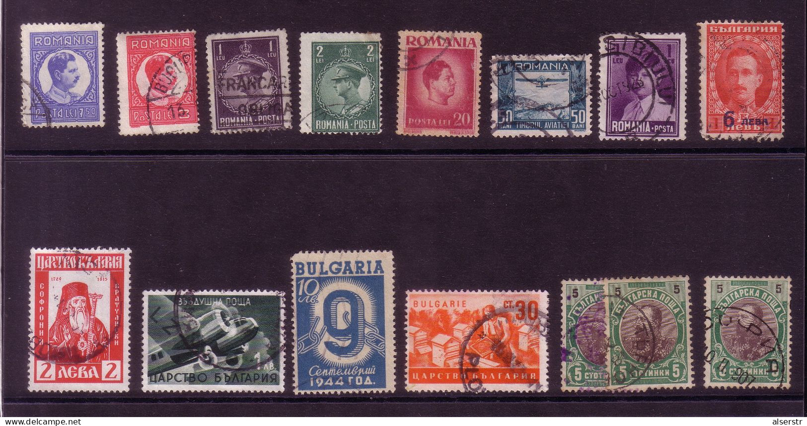 Romania, Bulgaria, Greece Old Lot - Mezclas (max 999 Sellos)