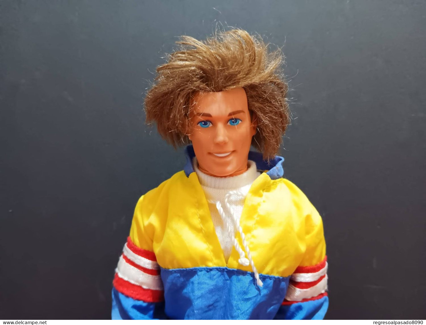 Poupée Antique Antiguo Muñeco Ken Kent Novio De La Muñeca Barbie Big Brother Gran Hermano Año 90 Mattel Cuerpo 1968 - Barbie