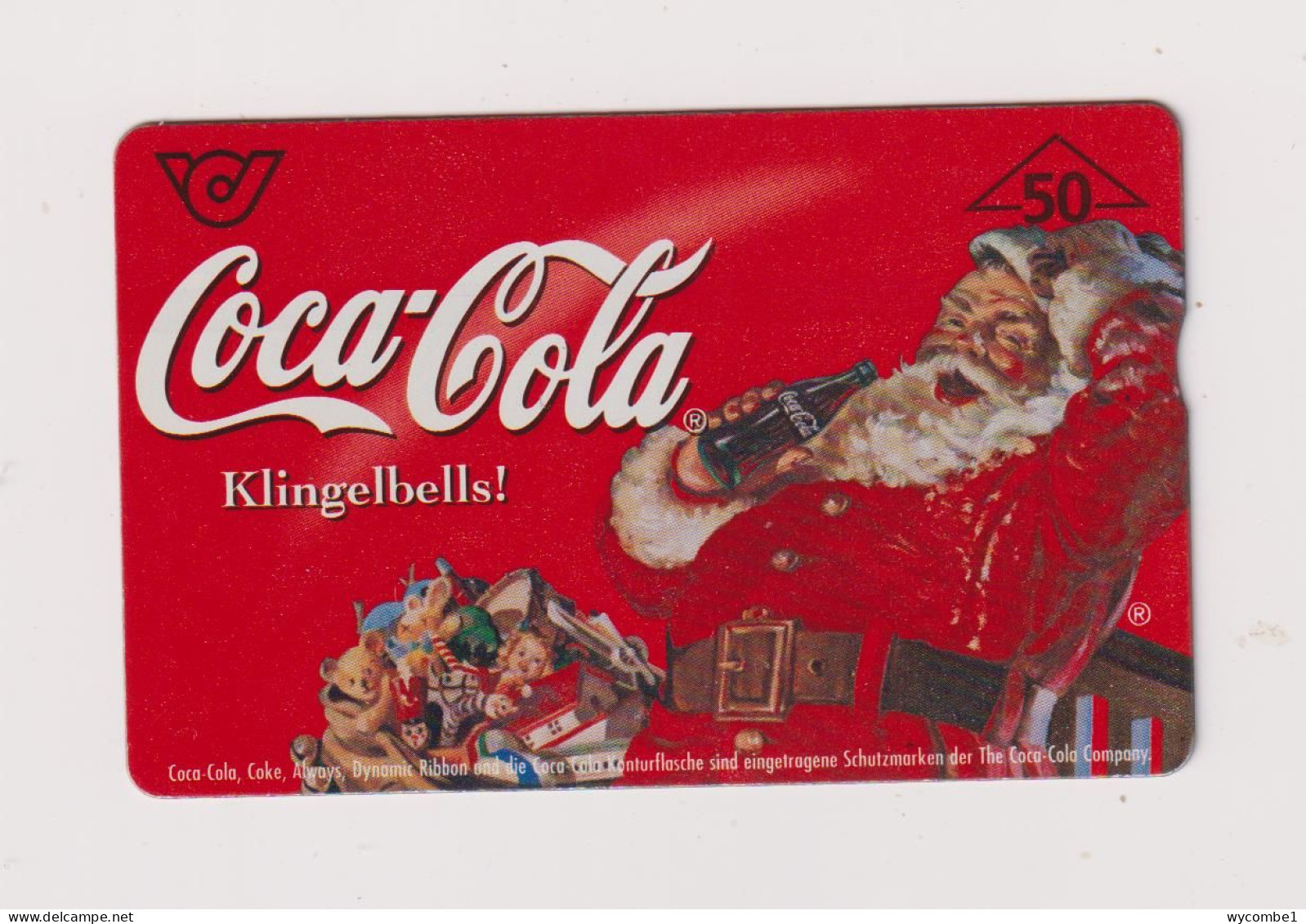 AUSTRIA -  Coca Cola Optical Phonecard - Oostenrijk