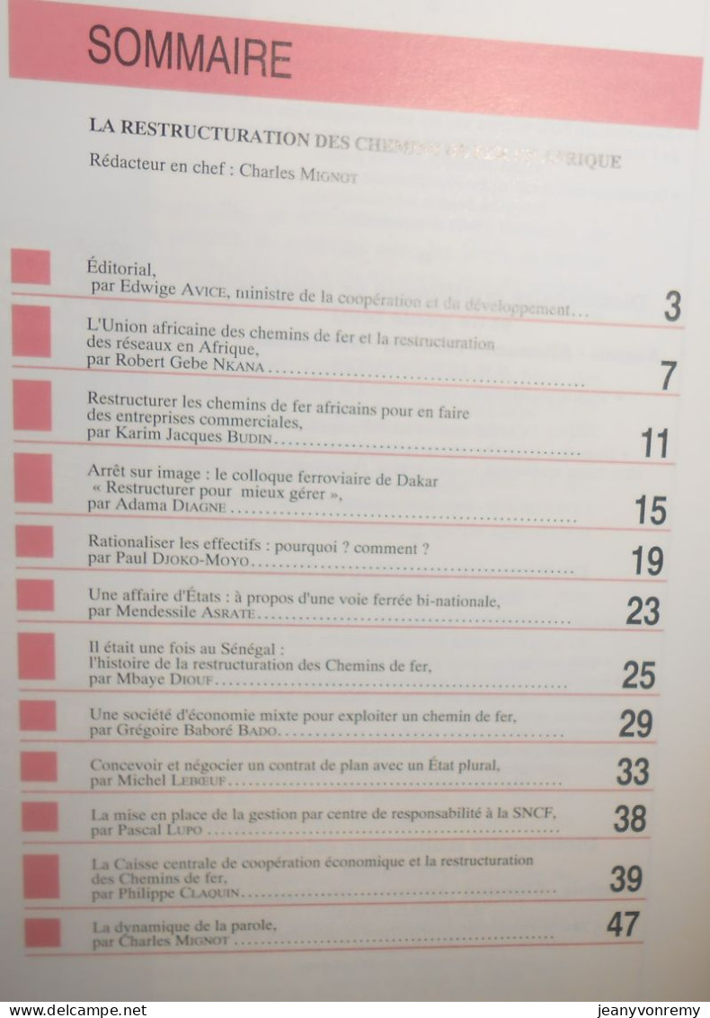 Revue Générale Des Chemins De Fer. Supplément Aux N° 1 Et 2 1992. - Railway & Tramway