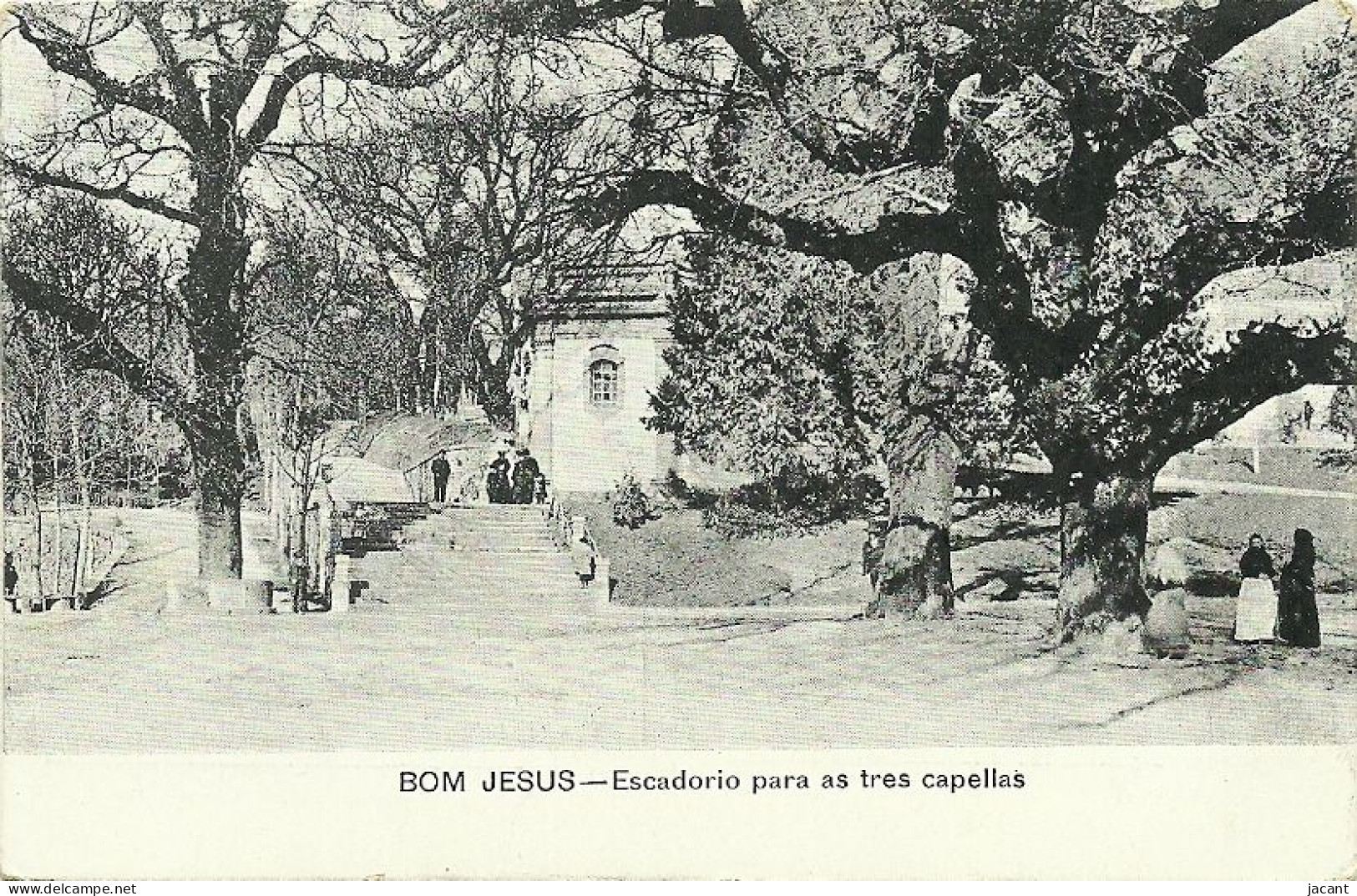 Portugal - Braga - Bom Jesus - Escadorio Para As Três Capellas - Braga