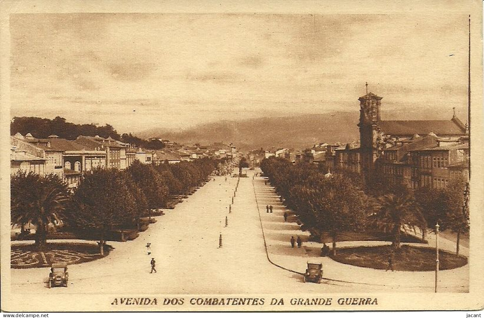 Portugal - Braga - Avenida Dos Combatentes Da Grande Guerra - Braga