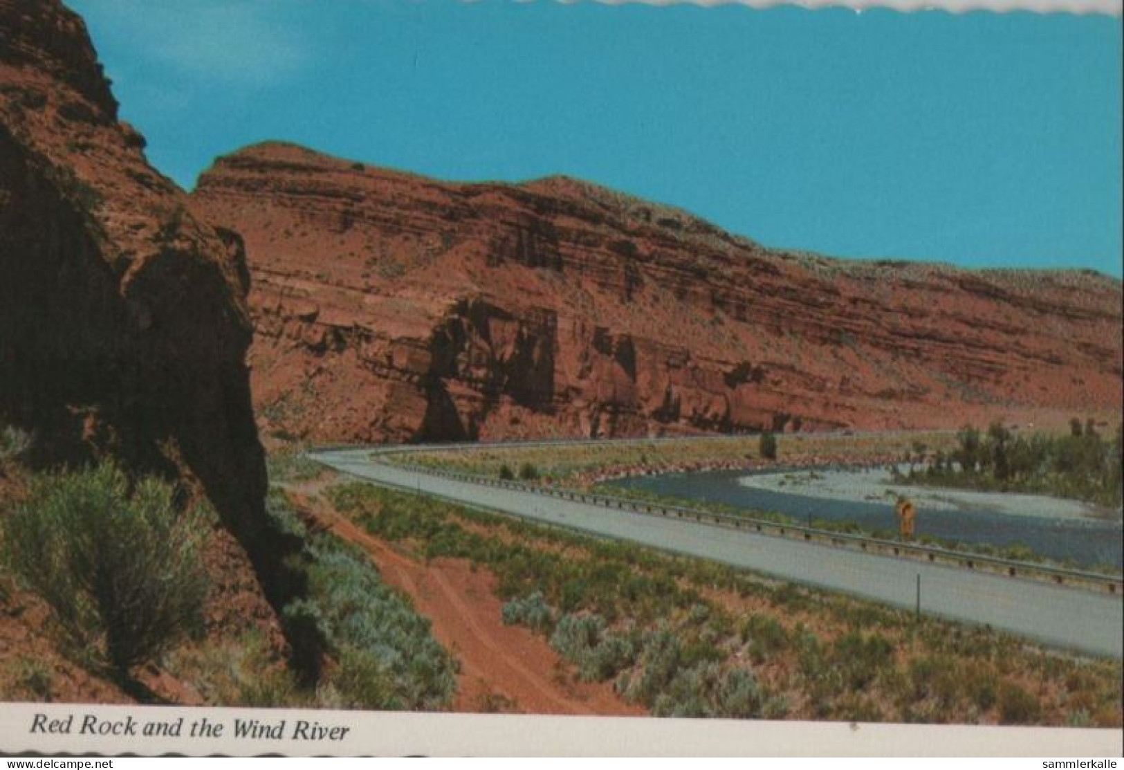 49992 - USA - Wind River - Red Rocks - Ca. 1980 - Autres & Non Classés
