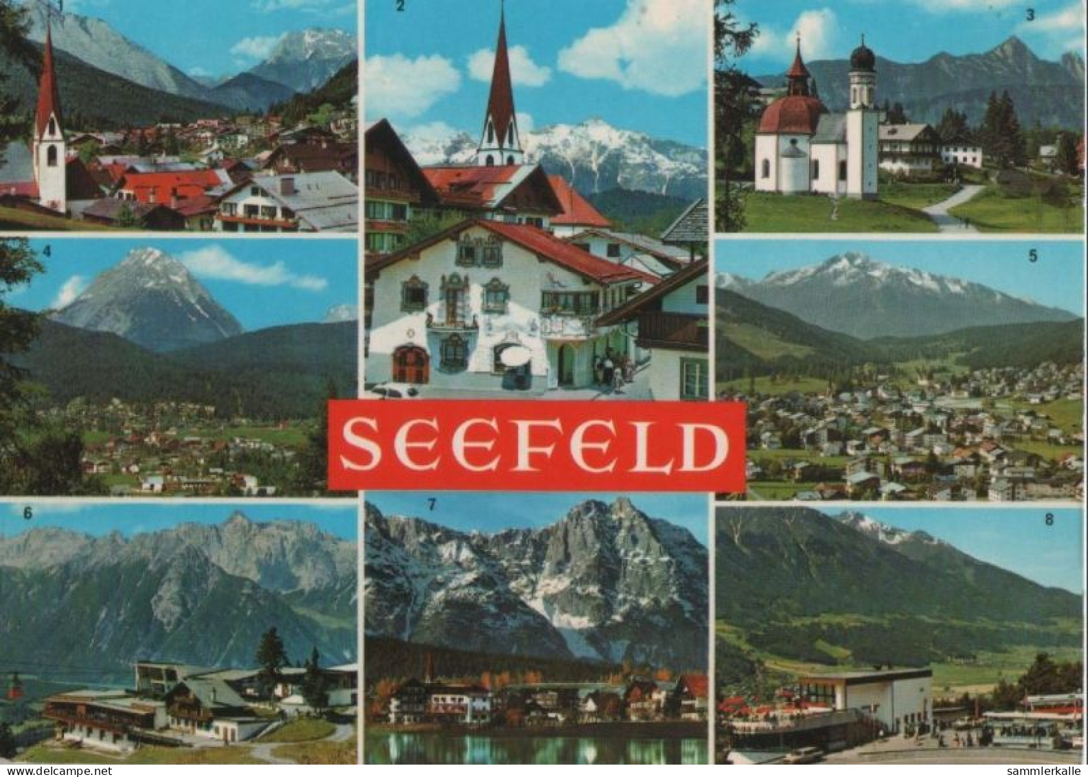 99527 - Österreich - Seefeld - U.a. See Mit Wettersteingebirge - Ca. 1975 - Seefeld