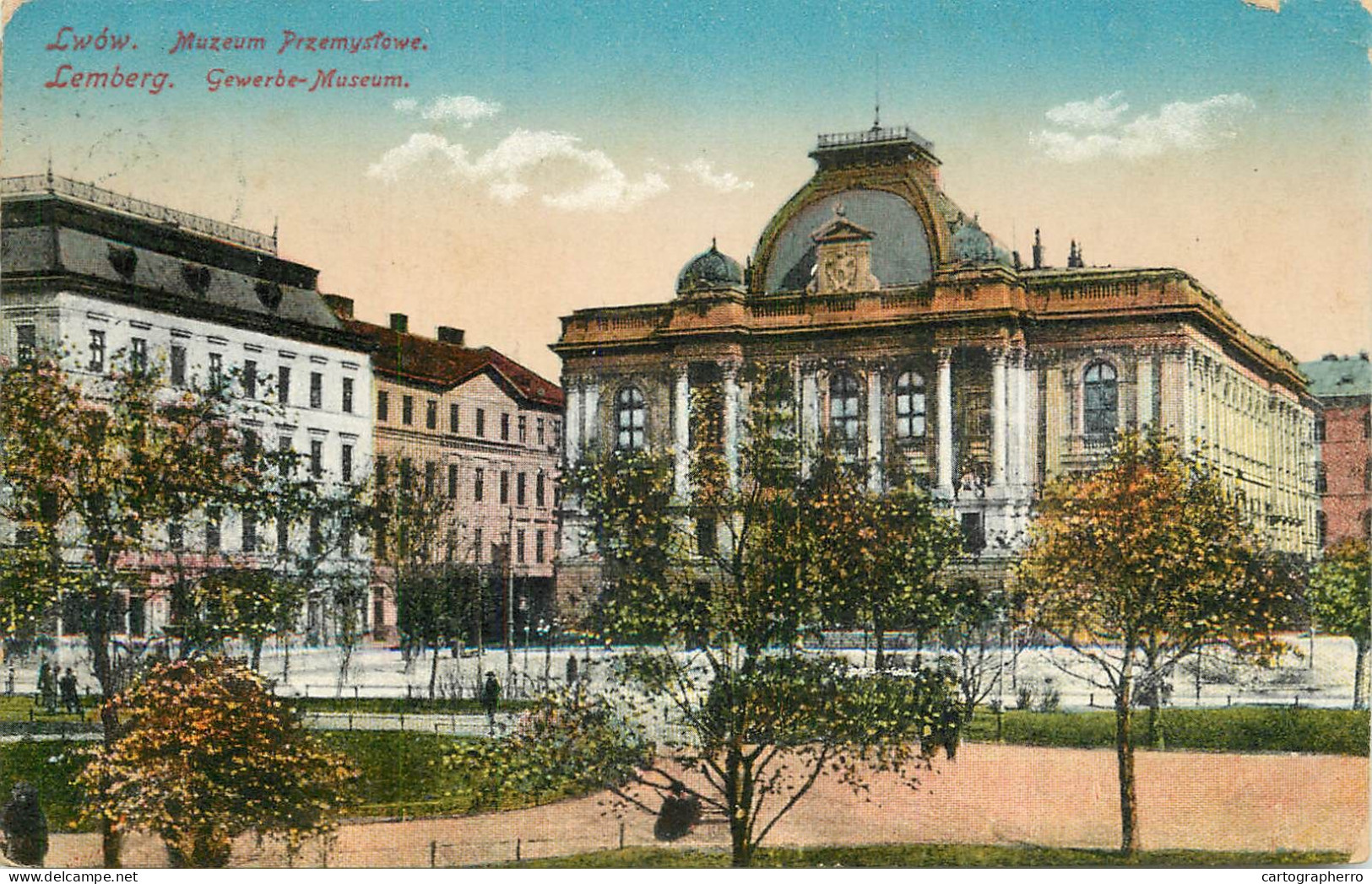 Postcard Ukraine Liov Lvov Lwow Muzeum - Ukraine