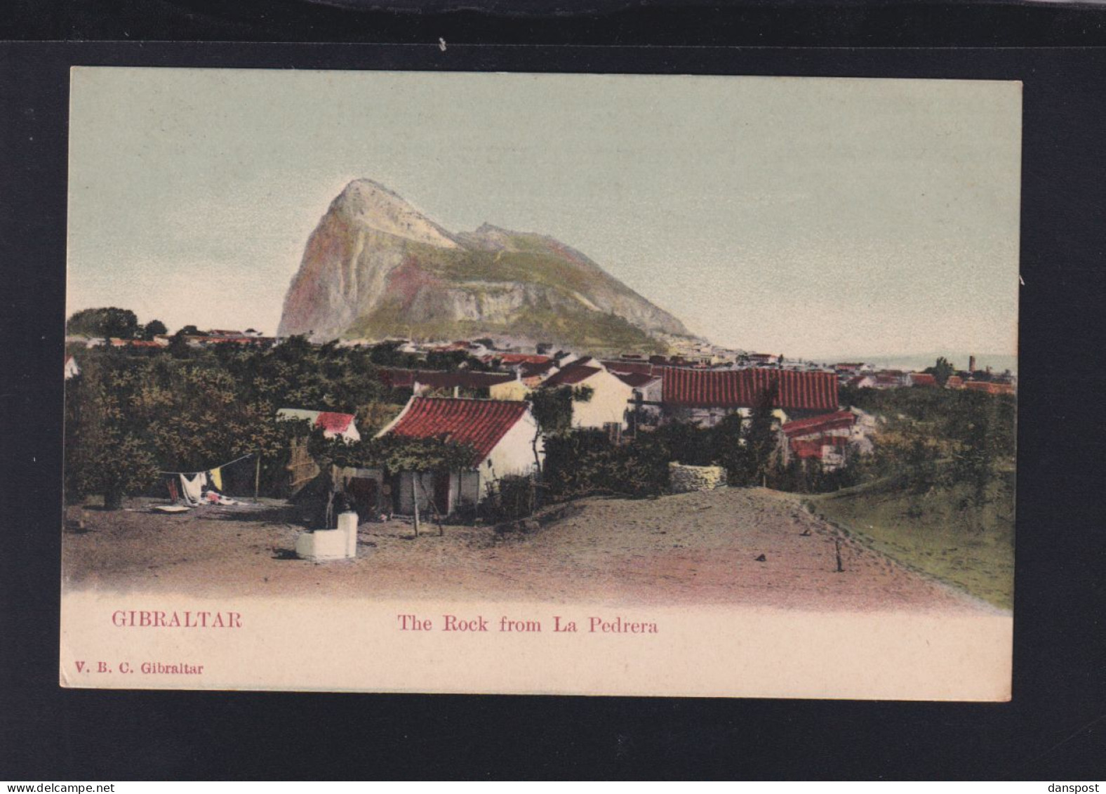 Gibraltar AK The Rock From La Pedrera - Gibraltar