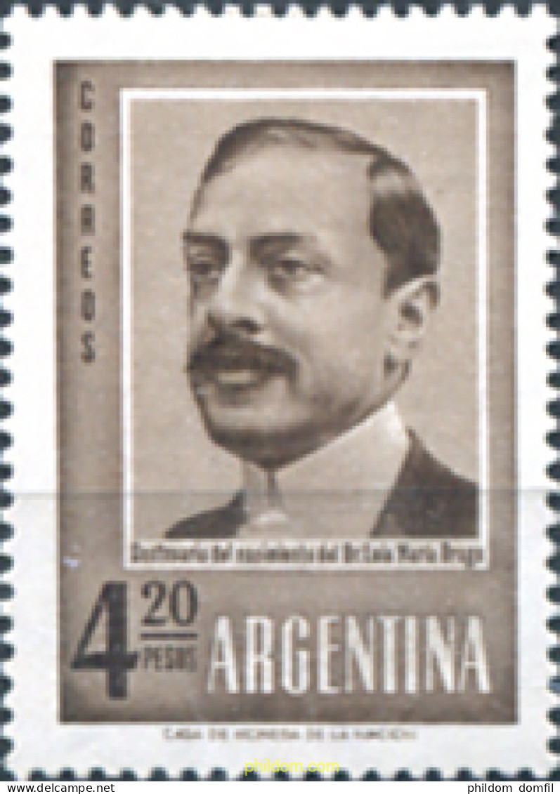 726562 HINGED ARGENTINA 1960 PERSONALIDAD - Neufs