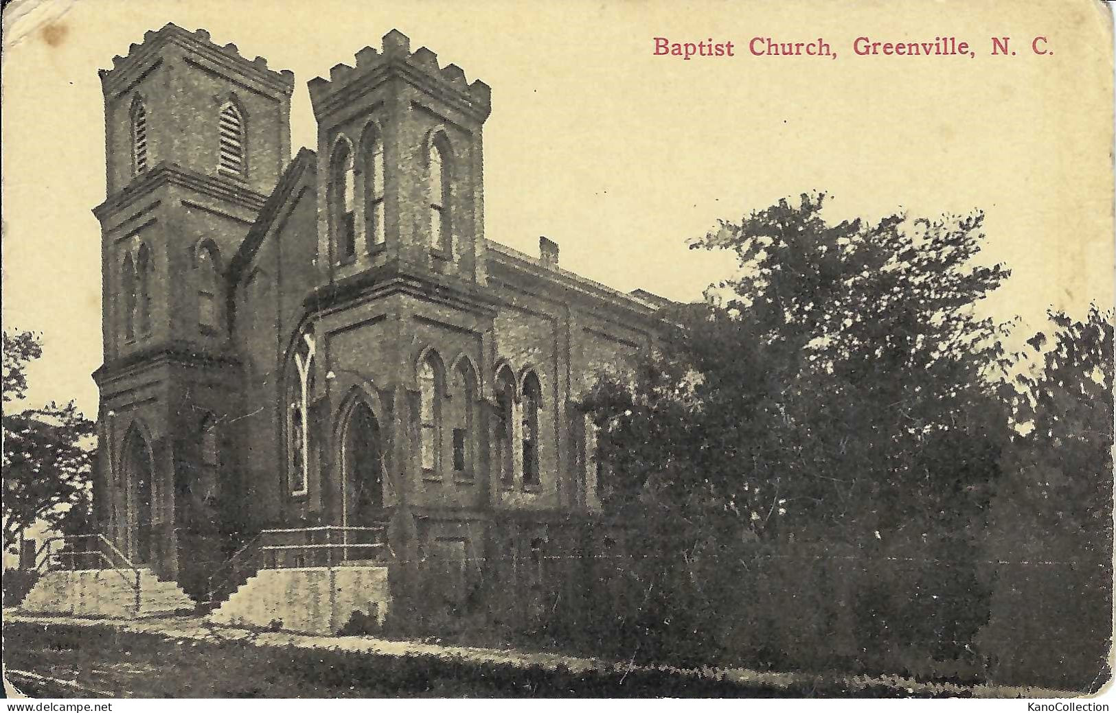 Greenville, N.C., Baptist Church, Nicht Gelaufen - Autres & Non Classés