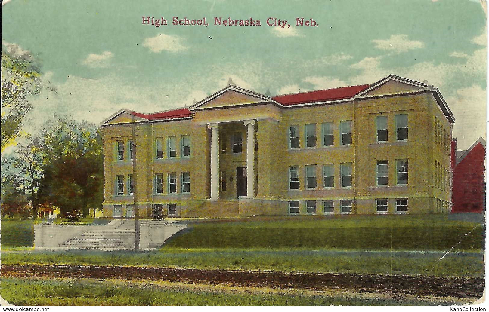 Nebraska City, High School, Nicht Gelaufen - Other & Unclassified