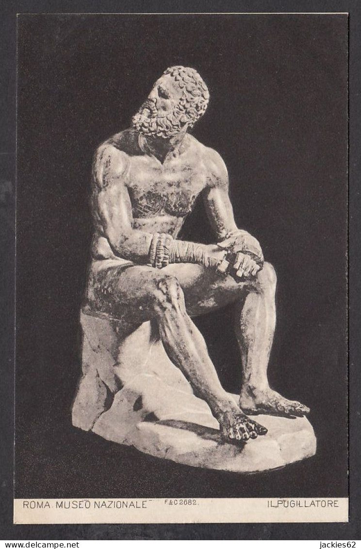 089109/ ROMA, Museo Nazionale, *Il Pugillatore - Le Pugiliste Des Thermes* - Musées