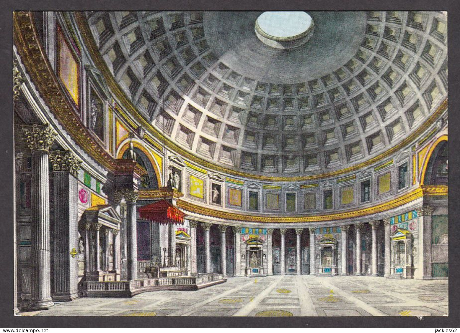 080896/ ROMA, Il Panteon, Interno - Pantheon