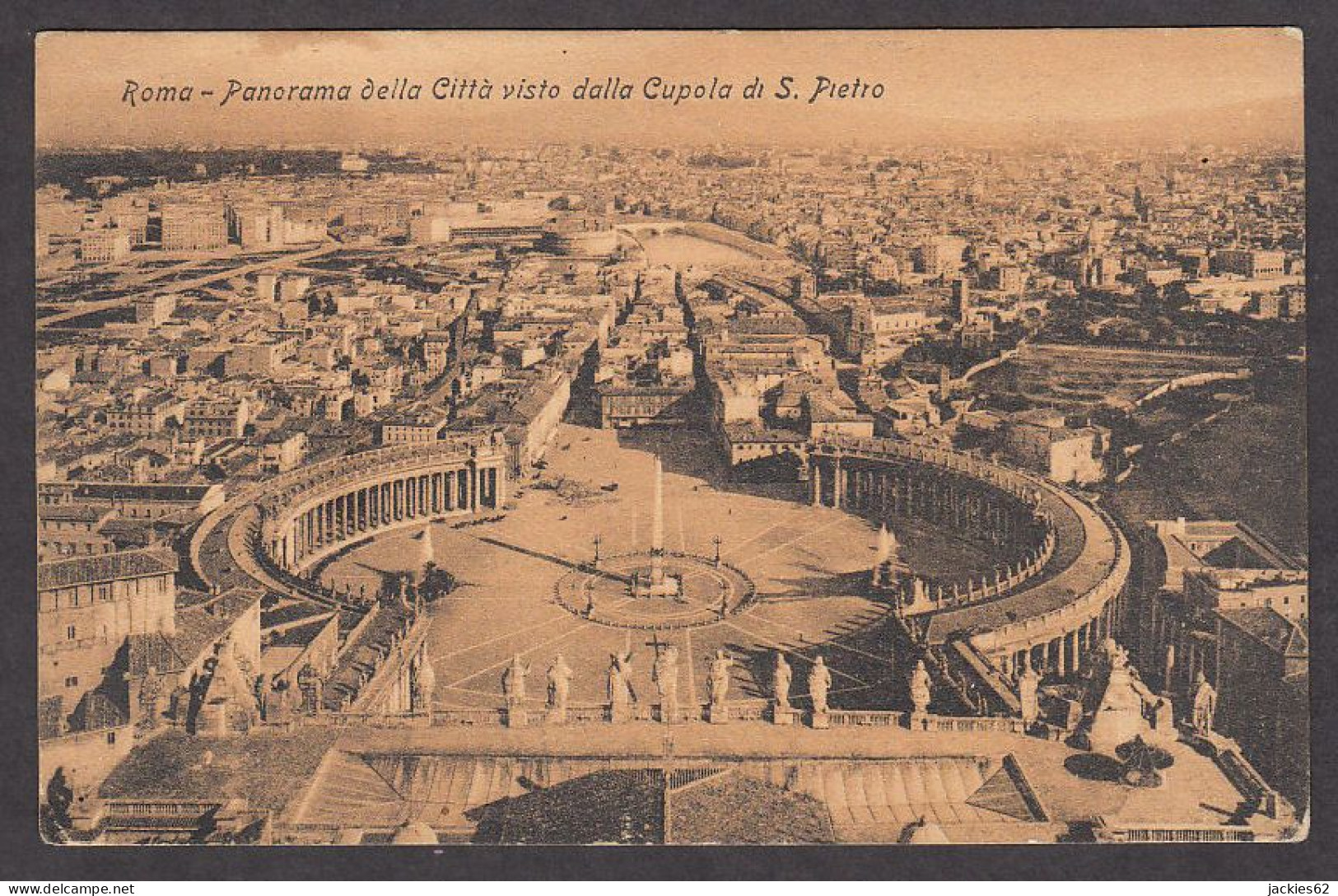 085949/ ROMA, Panorama Della Citta Visto Dalla Cupola Di San Pietro - Tarjetas Panorámicas