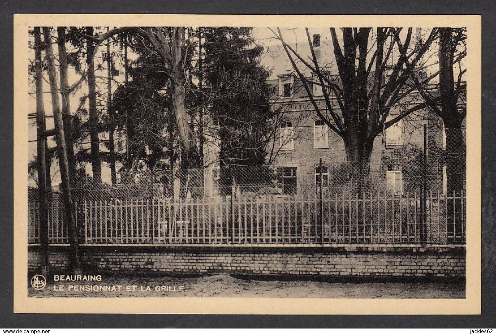 064131/ BEAURAING, Le Pensionnat Et La Grille - Beauraing