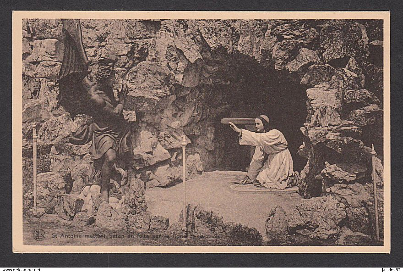 067643/ CRUPET, Grotte De Saint-Antoine, St-Antoine Enfant Chassant Le Démon  - Assesse