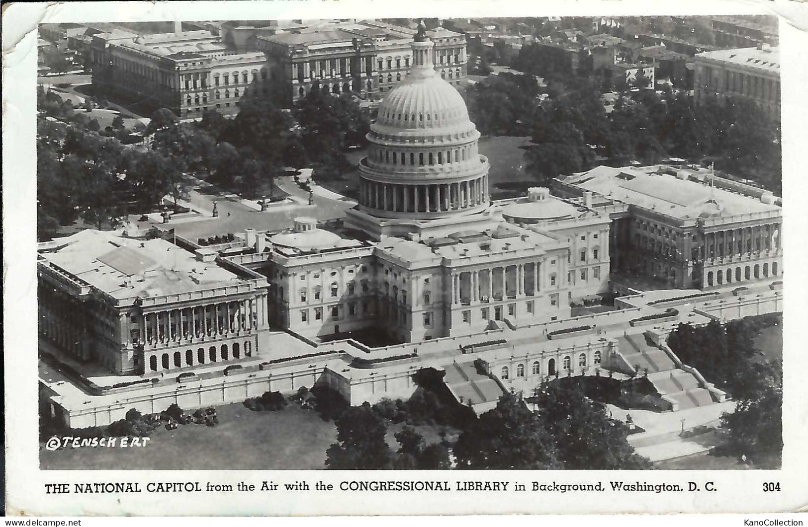 Washington D.C., Capitol, Gelaufen 1952 - Washington DC