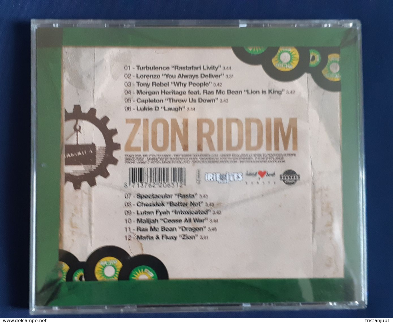 Zion Riddim By Mafia And Fluxy CD - Reggae