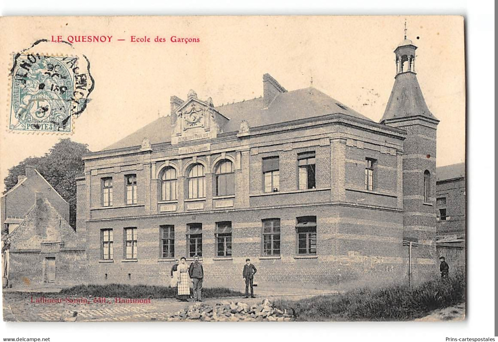 CPA 59 Le Quesnoy Ecole De Garçons - Le Quesnoy