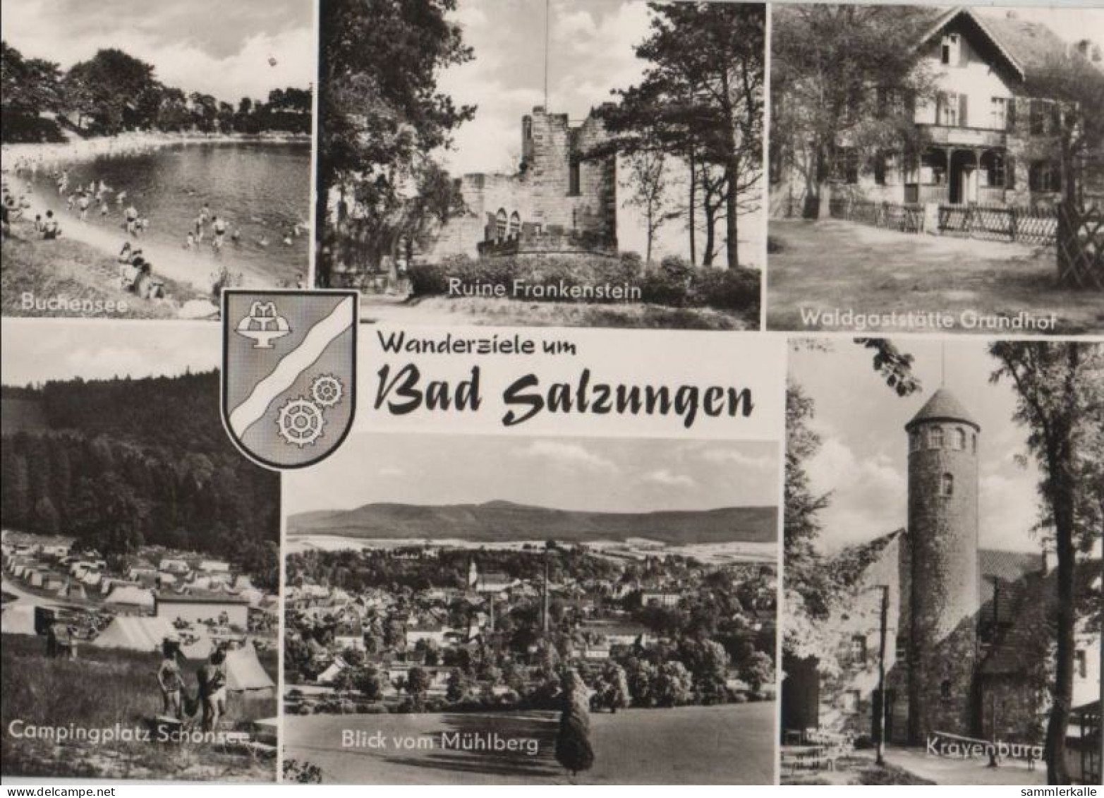 81196 - Bad Salzungen - U.a. Campingplatz Schönsee - 1971 - Bad Salzungen