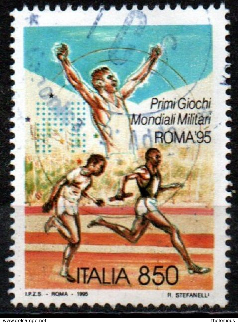 # Italia 1995 - Primi Giochi Mondiali Militari - N. Yvert 2142 - 1991-00: Usati