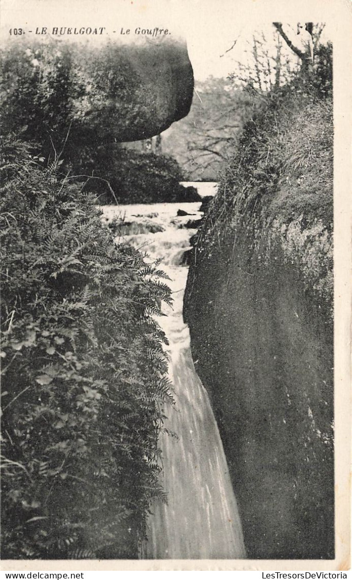 FRANCE - Le Huelgoat - Vue Générale Sur Le Gouffre - Carte Postale Ancienne - Huelgoat