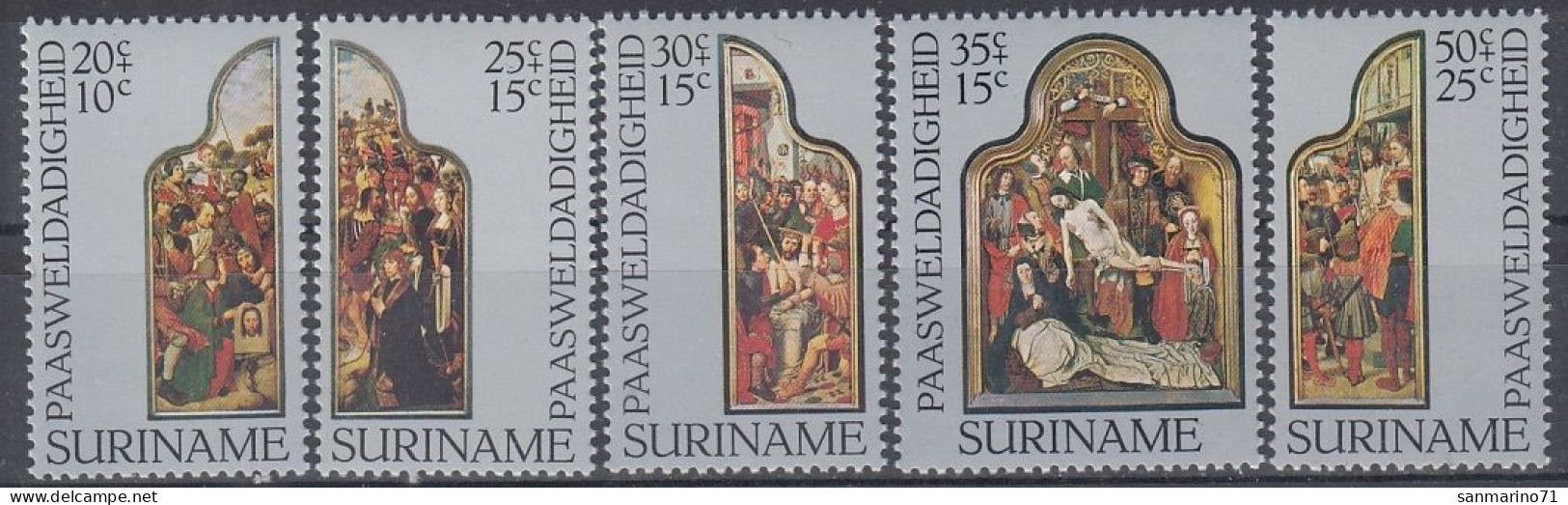 SURINAM 759-763,unused - Pasen