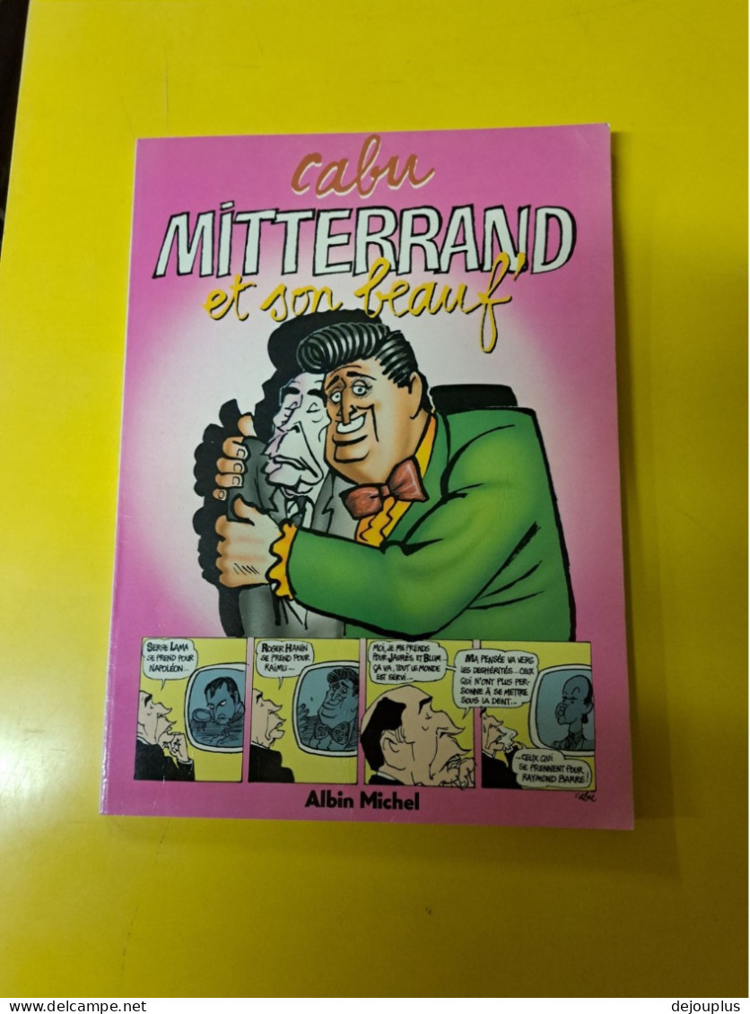 BD  MITTERAND  ET  SON  BEAUF    E O - Collezioni