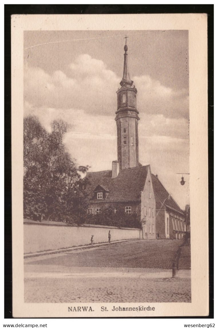 Narwa Narva St Johannis Kirche 1918 - Estonie