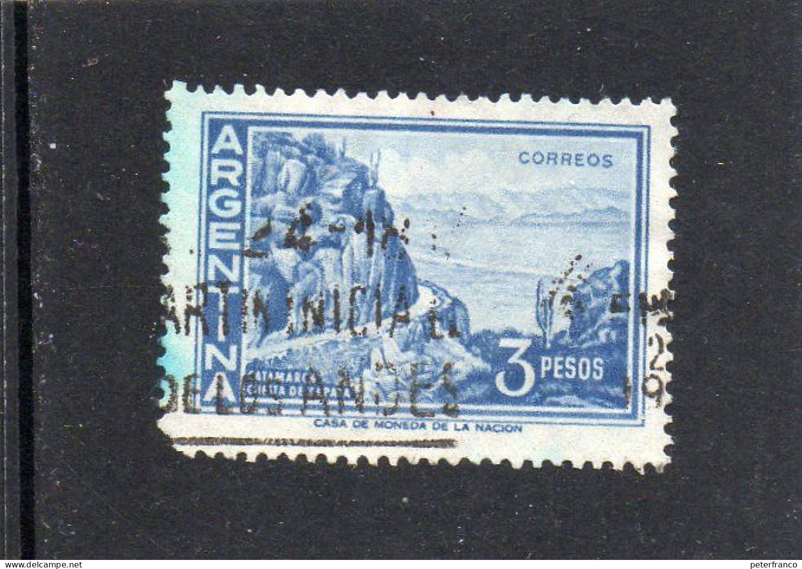 1960 Argentina - Catamarca - Costa De Zapata - Gebraucht