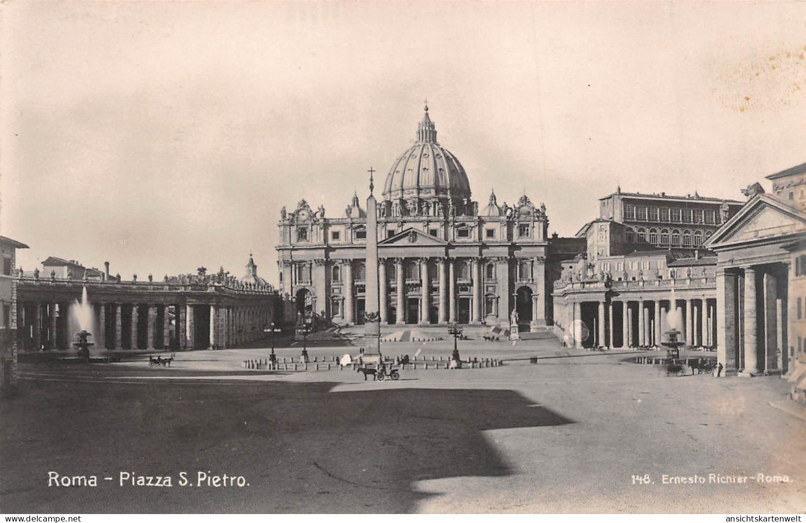 Roma Piazza S. Pietro Ngl #171.086 - Vatikanstadt