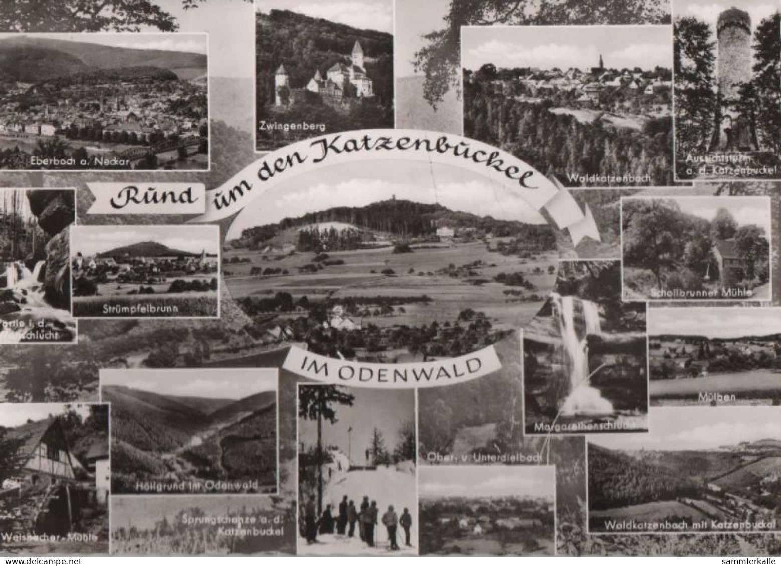 52889 - Katzenbuckel - Mit Umgebung - 1963 - Waldbrunn