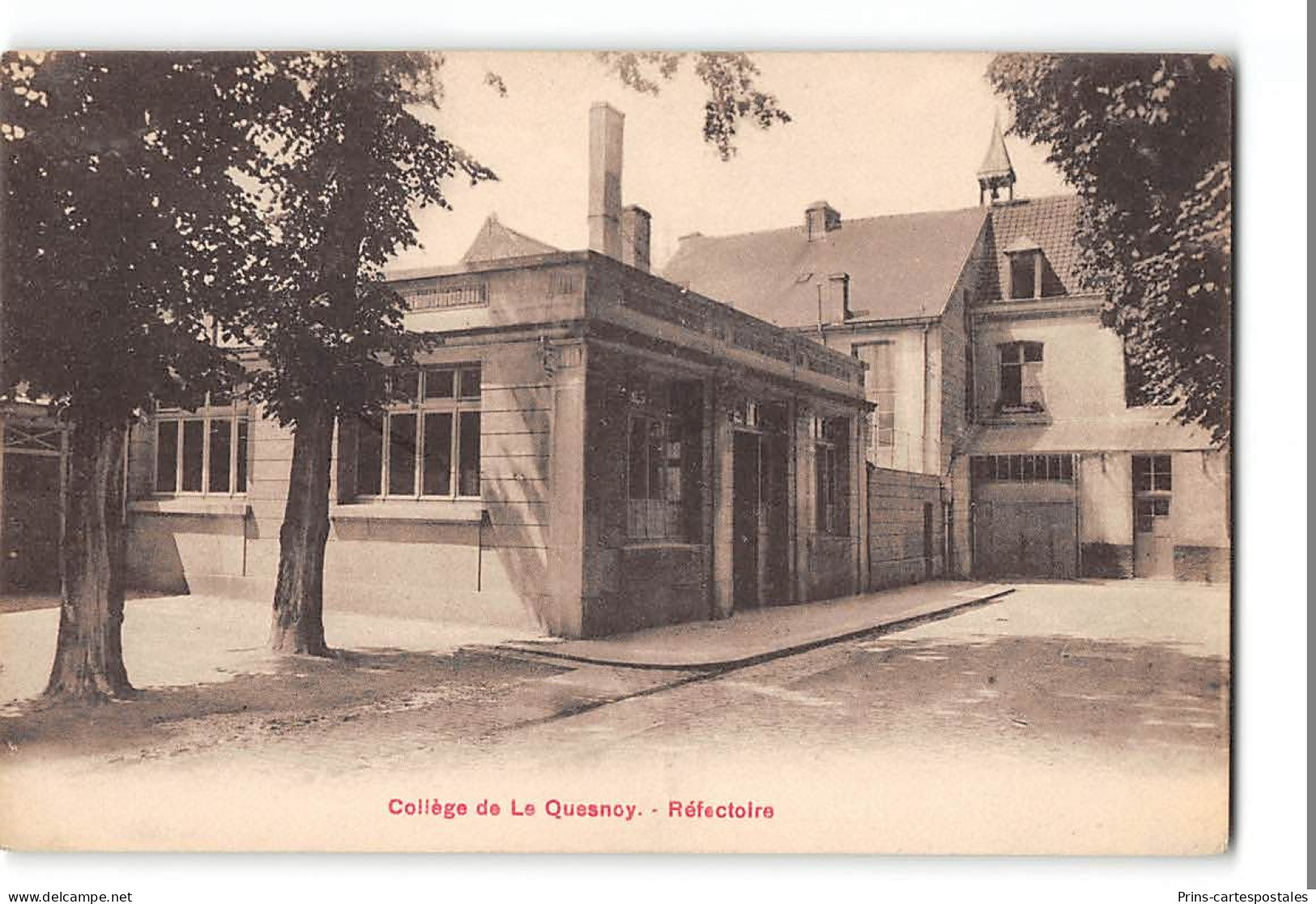 CPA 59 Le Quesnoy College Réfectoire - Le Quesnoy