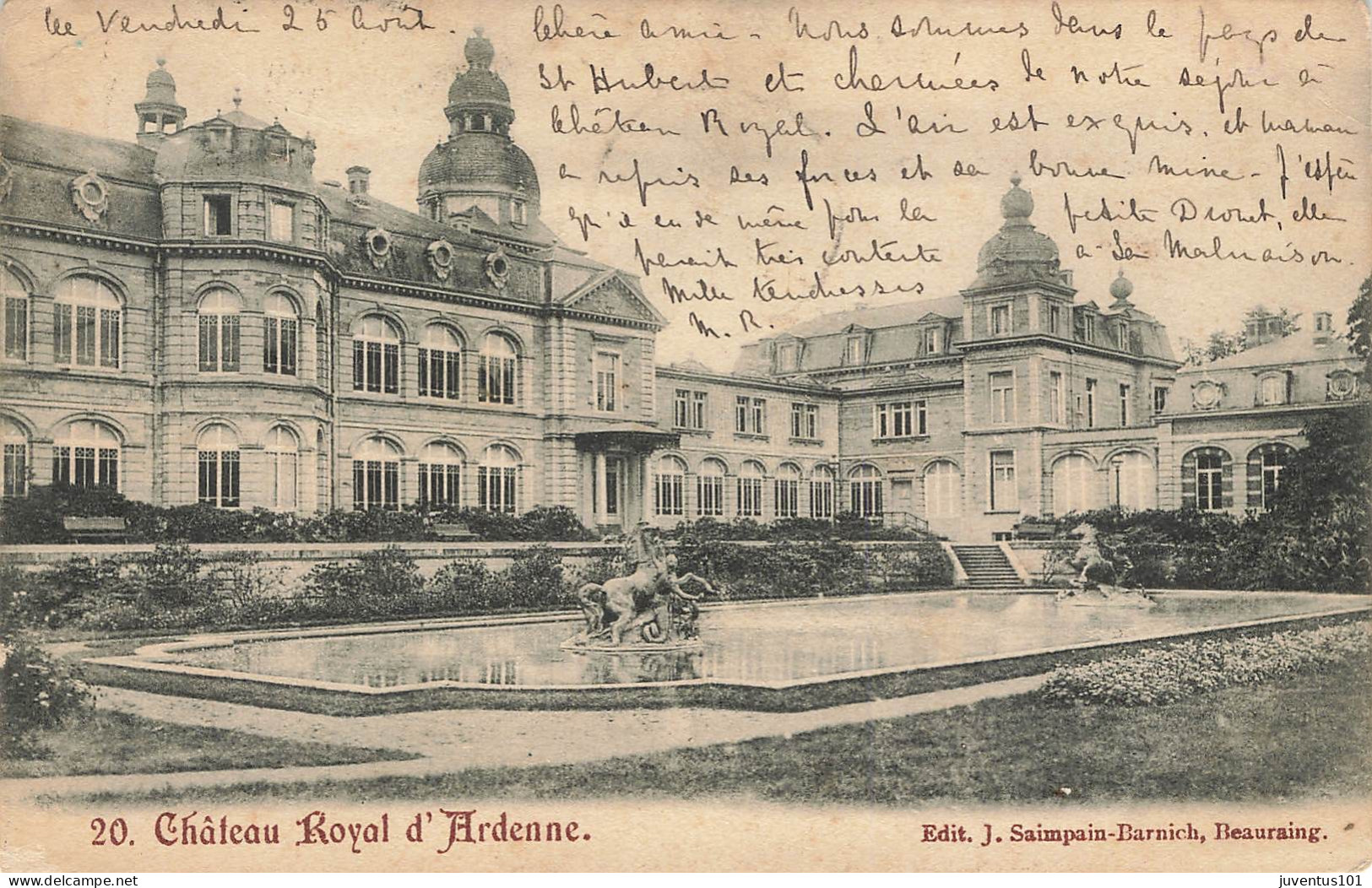 CPA Houyet-Chateau Royal D'Ardenne-20-RARE      L2735 - Houyet