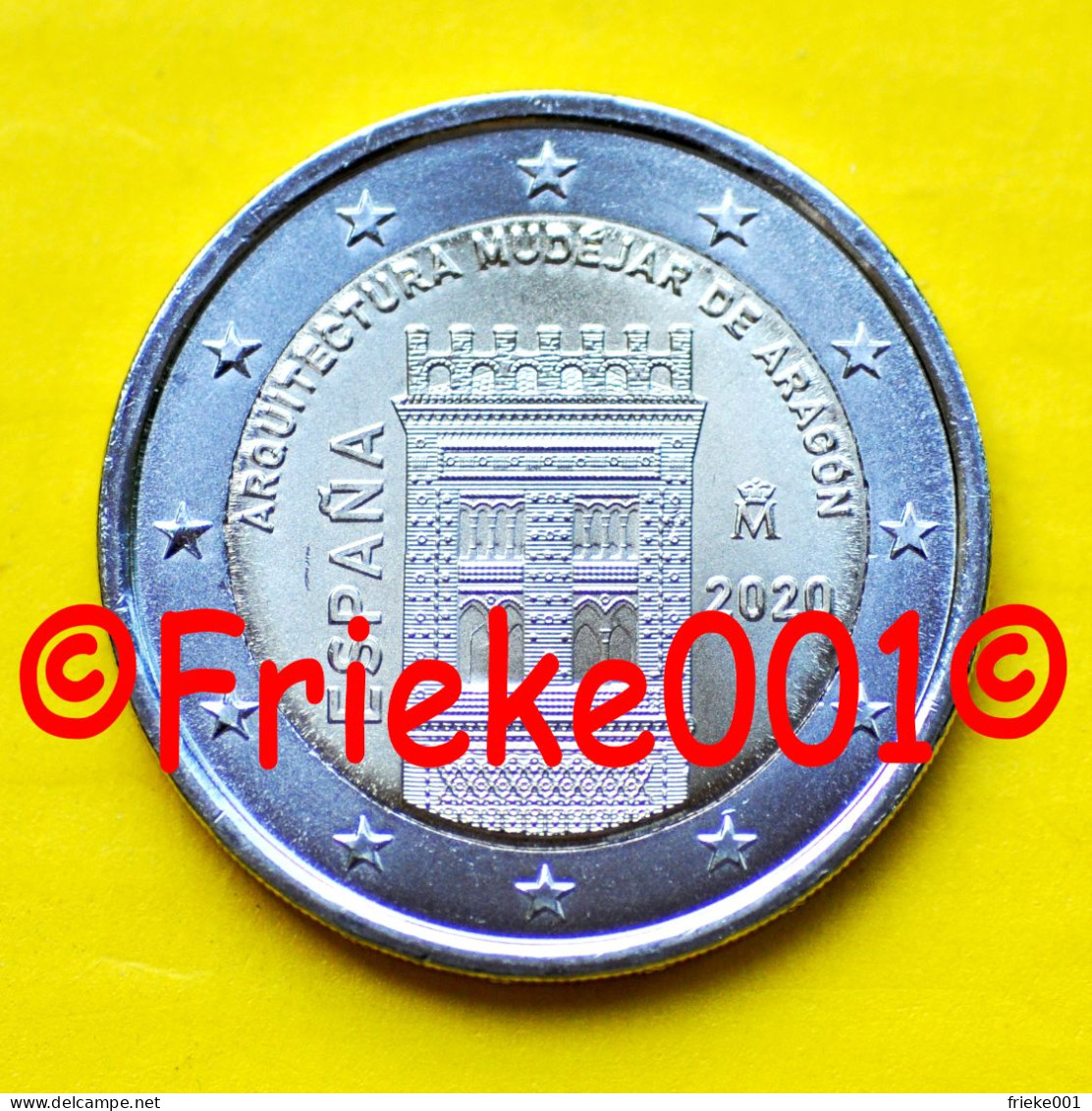 Spanje - Espagne - 2 Euro 2020 Comm.(Aragon) - Spagna