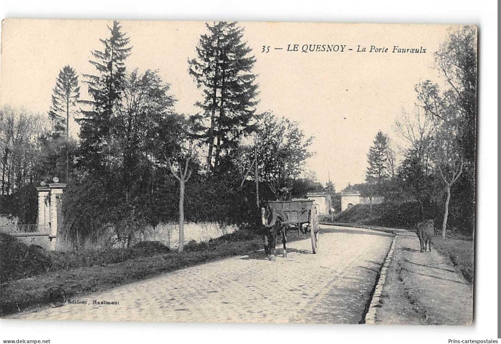 CPA 59 Le Quesnoy La Porte Fauroeulx - Le Quesnoy