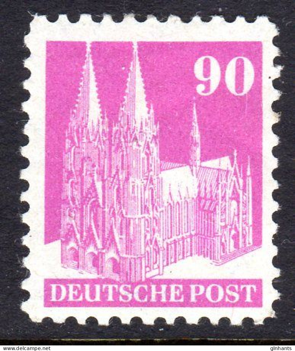 GERMANY ALLIED MILITARY POSTS  - 1948 90PF DEFINITIVE PERF !! FINE MOUNTED MINT MM * REF A - Mint