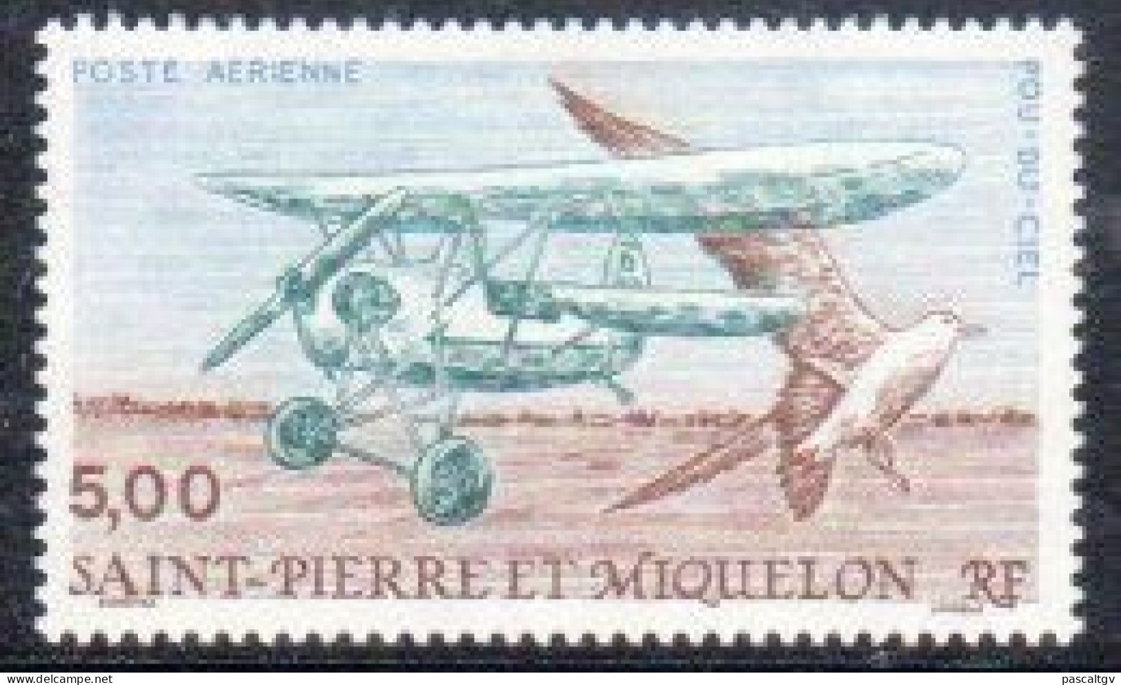 St. Pierre Et Miquelon - 1990 - PA N° 69 ** - Unused Stamps
