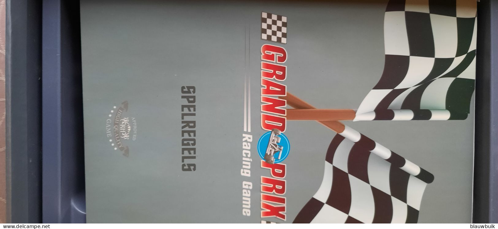 Grand Prix racing game, bordspel met raceauto's