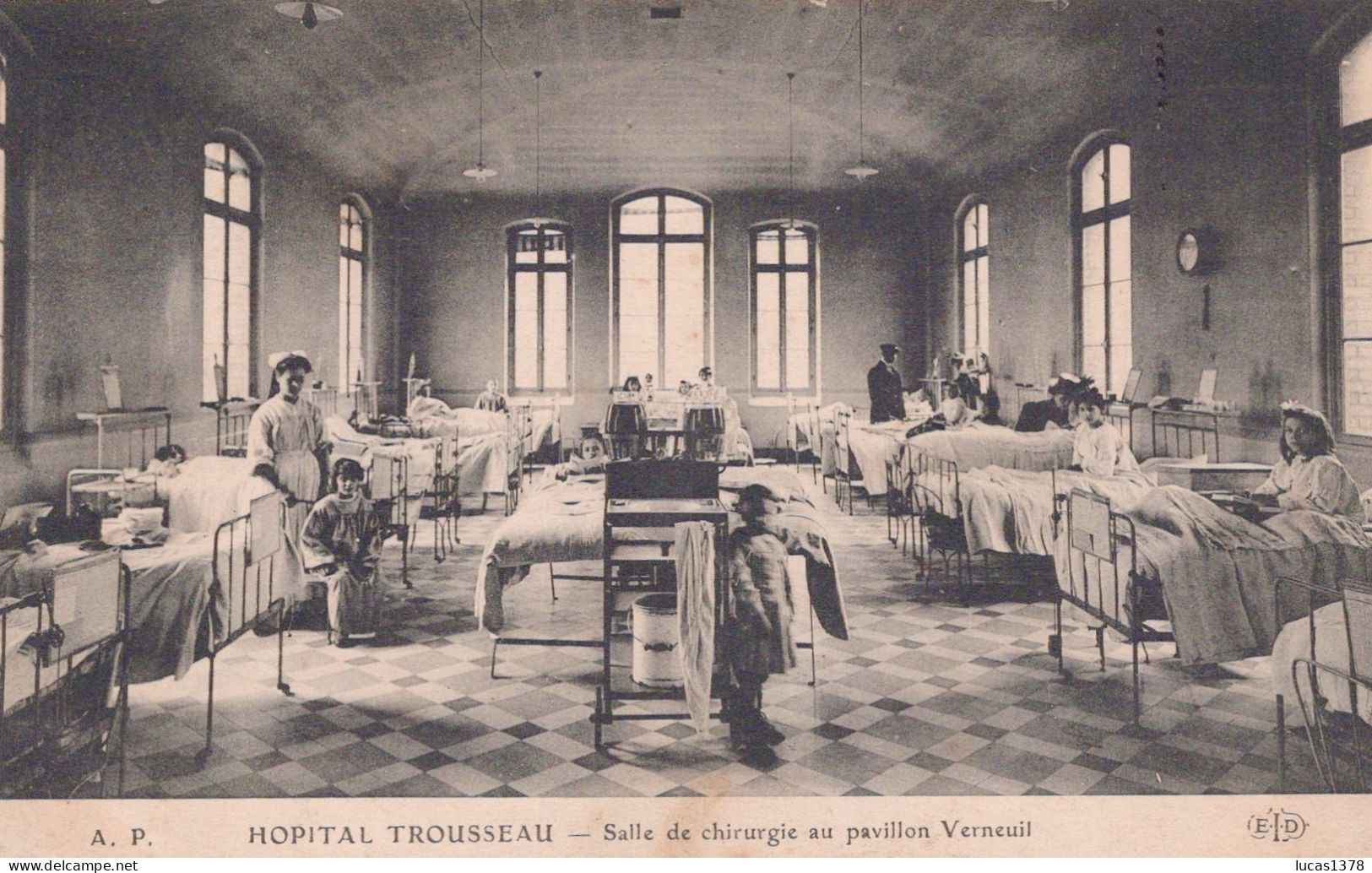75 / HOPITAL TROUSSEAU / SALLE DE CHIRURGIE / PAVILLON VERNEUIL - Gesundheit, Krankenhäuser