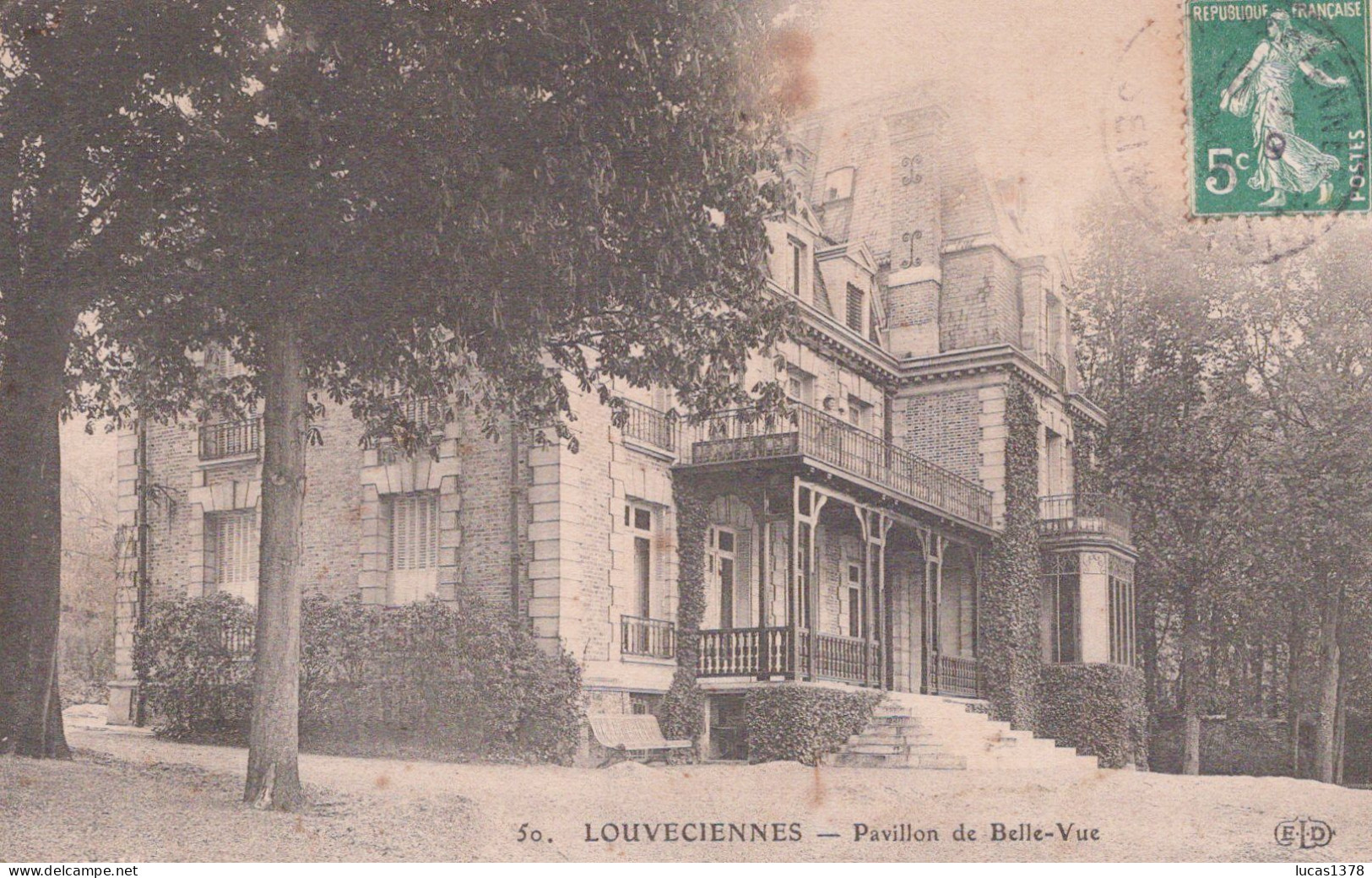 78 / LOUVECIENNES / PAVILLON DE BELLE VUE - Louveciennes