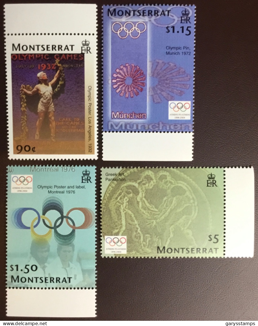 Montserrat 2004 Olympic Games MNH - Montserrat