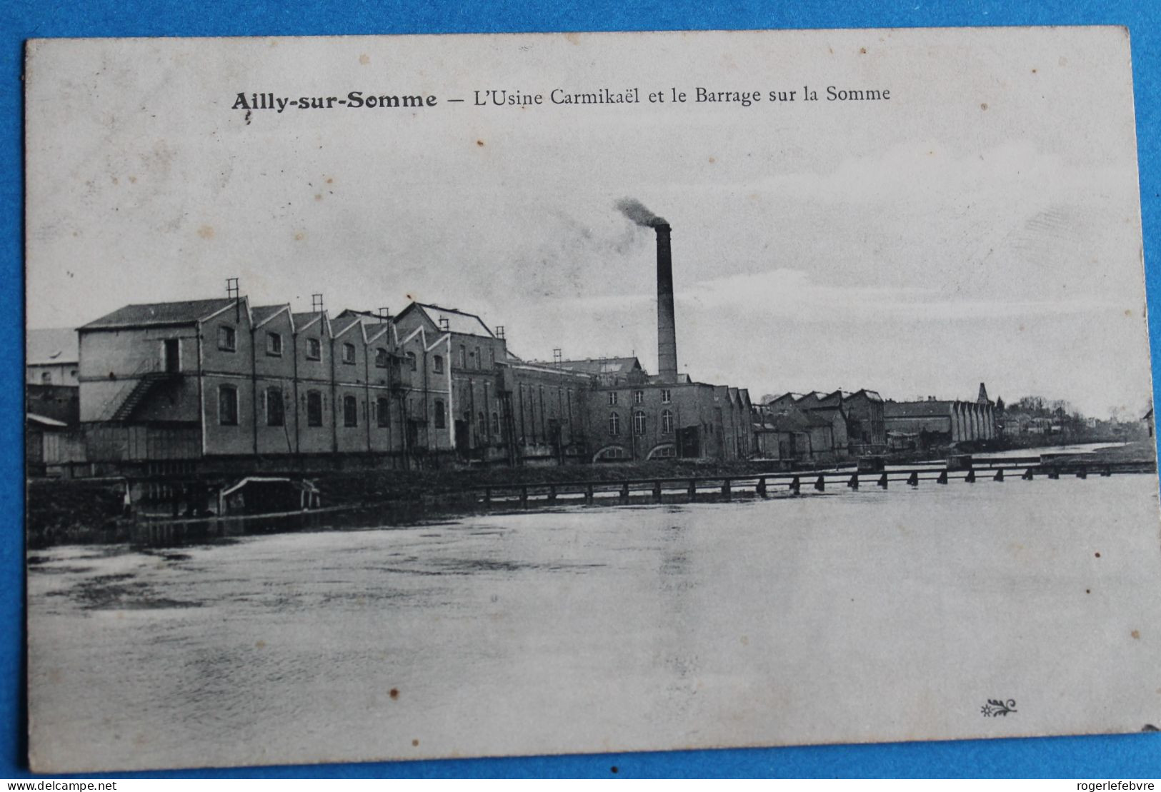 2 Cpa De L Usine Carmichael - Ailly Sur Noye